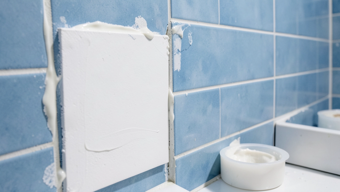 Klejenie płyt gipsowych na ścianę w łazienkach