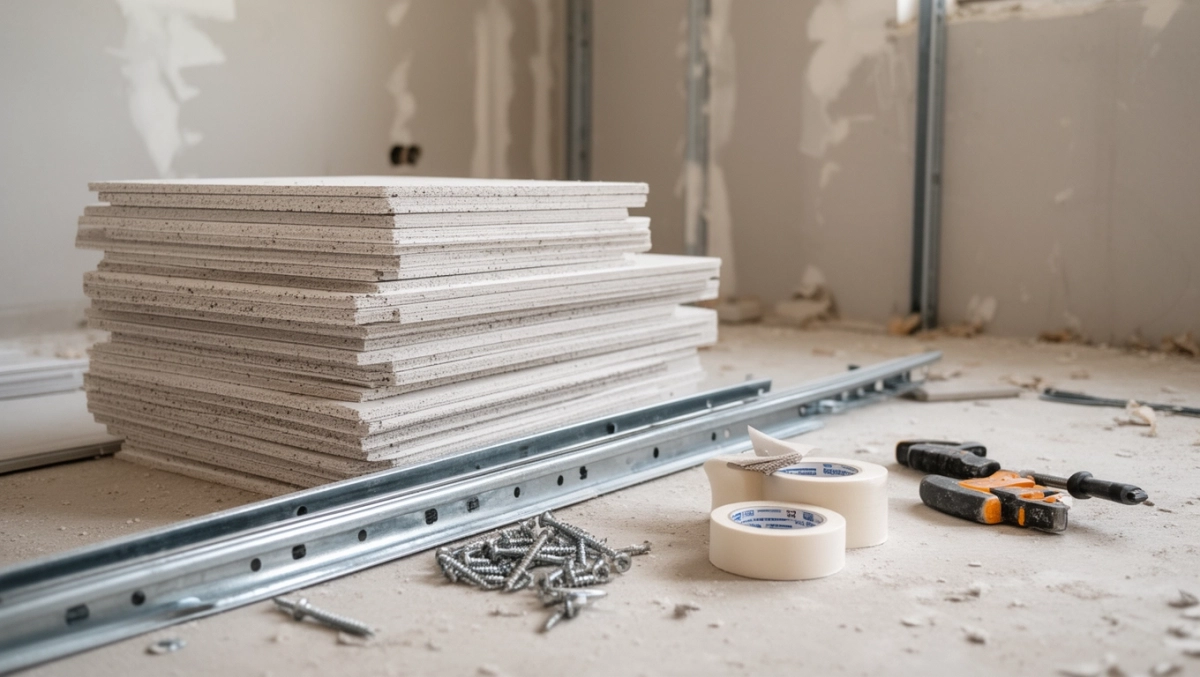 montaż płyt gipsowych cena za metr