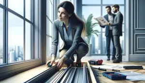 Montaż parapetów wnętrza