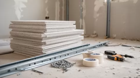 montaż płyt gipsowych cena za metr